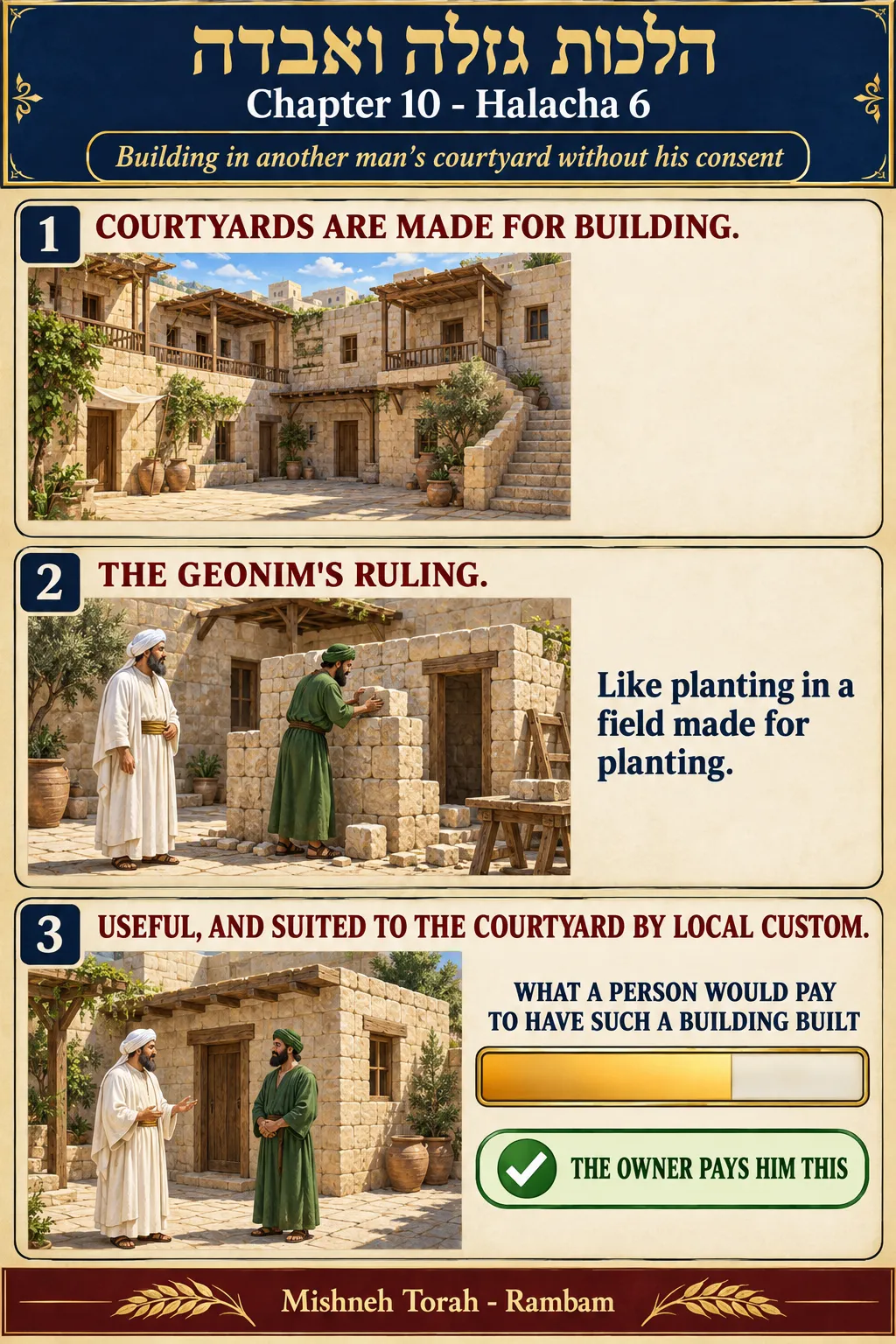 Infographic for halacha 10:6