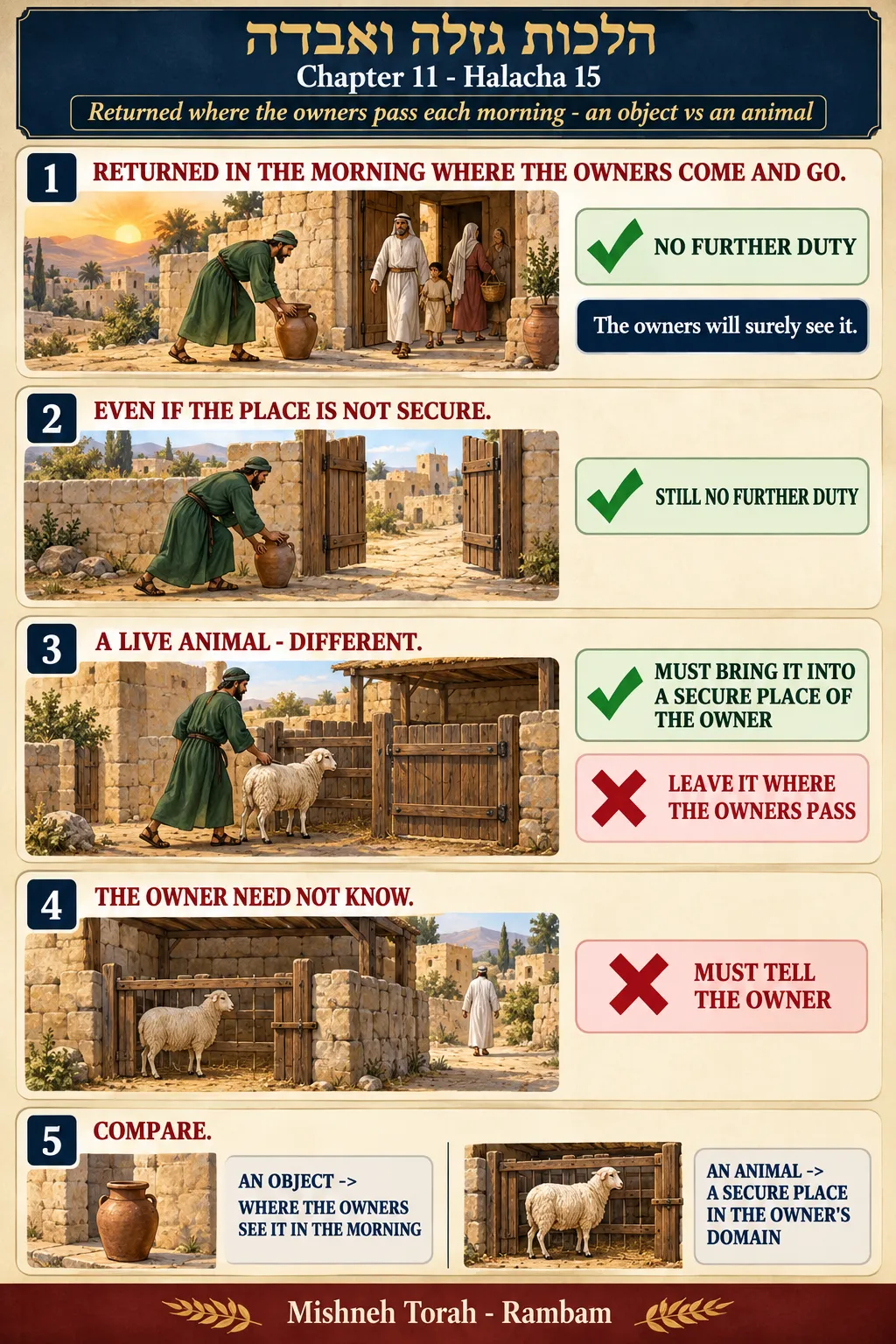 Infographic for halacha 11:15