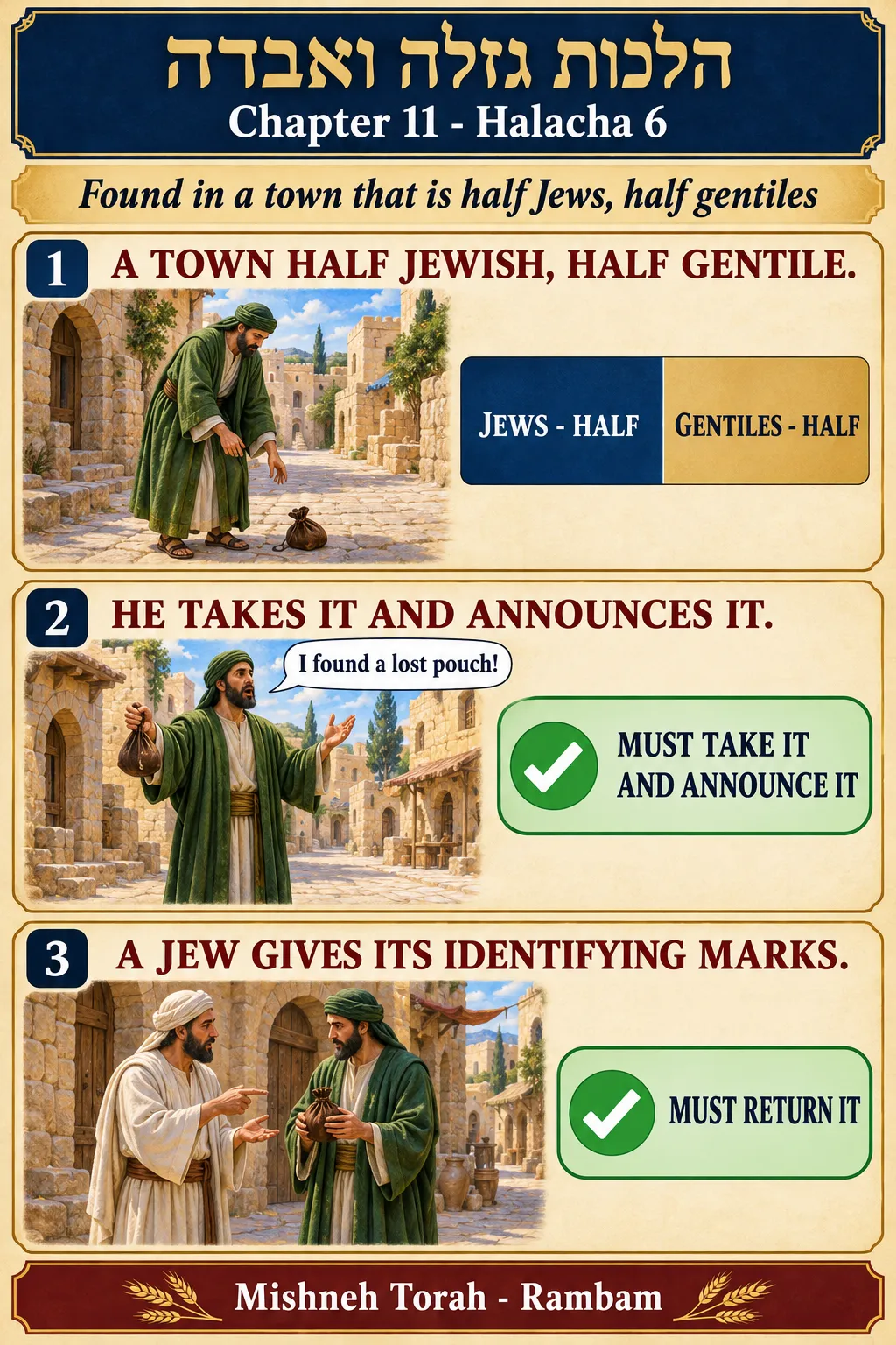 Infographic for halacha 11:6