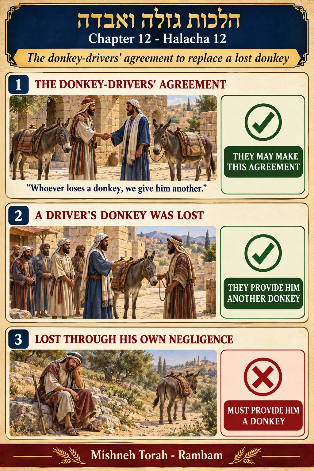 Infographic for halacha 12:12