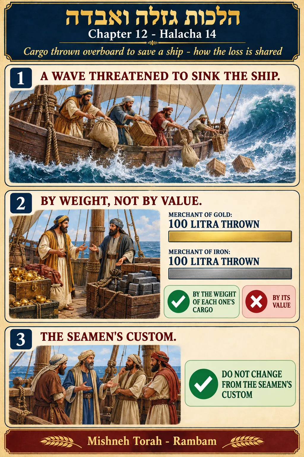 Infographic for halacha 12:14