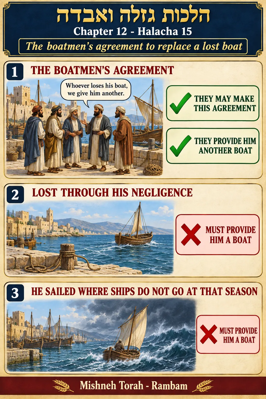 Infographic for halacha 12:15