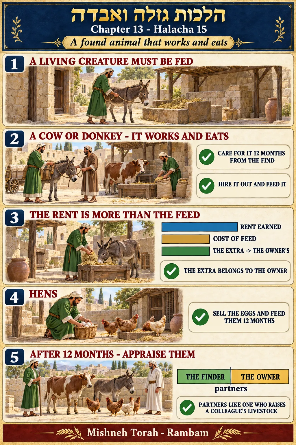 Infographic for halacha 13:15