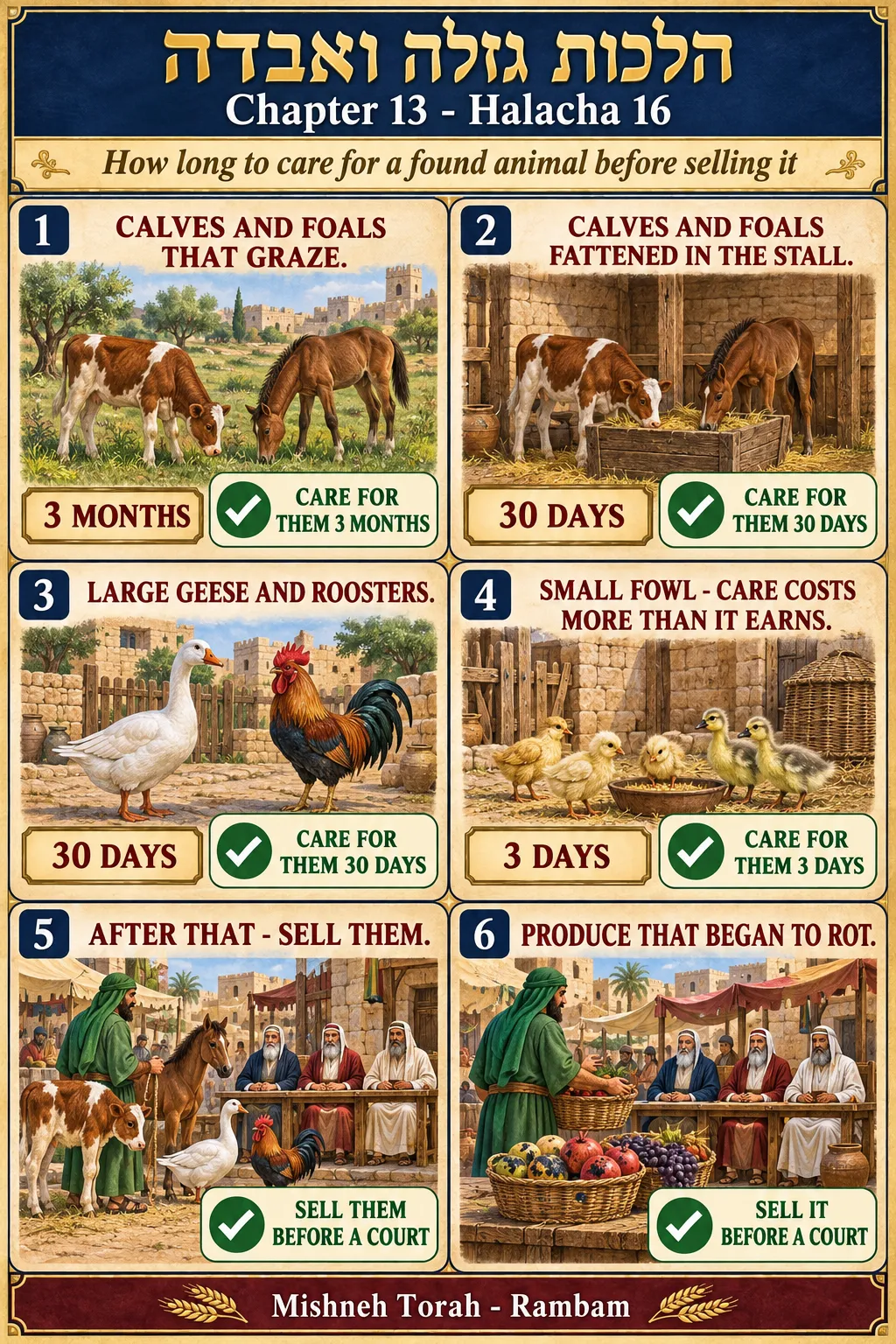 Infographic for halacha 13:16