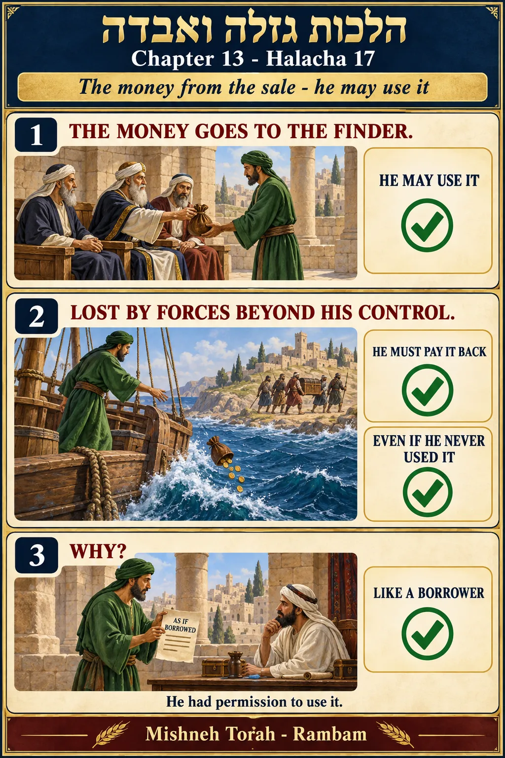 Infographic for halacha 13:17