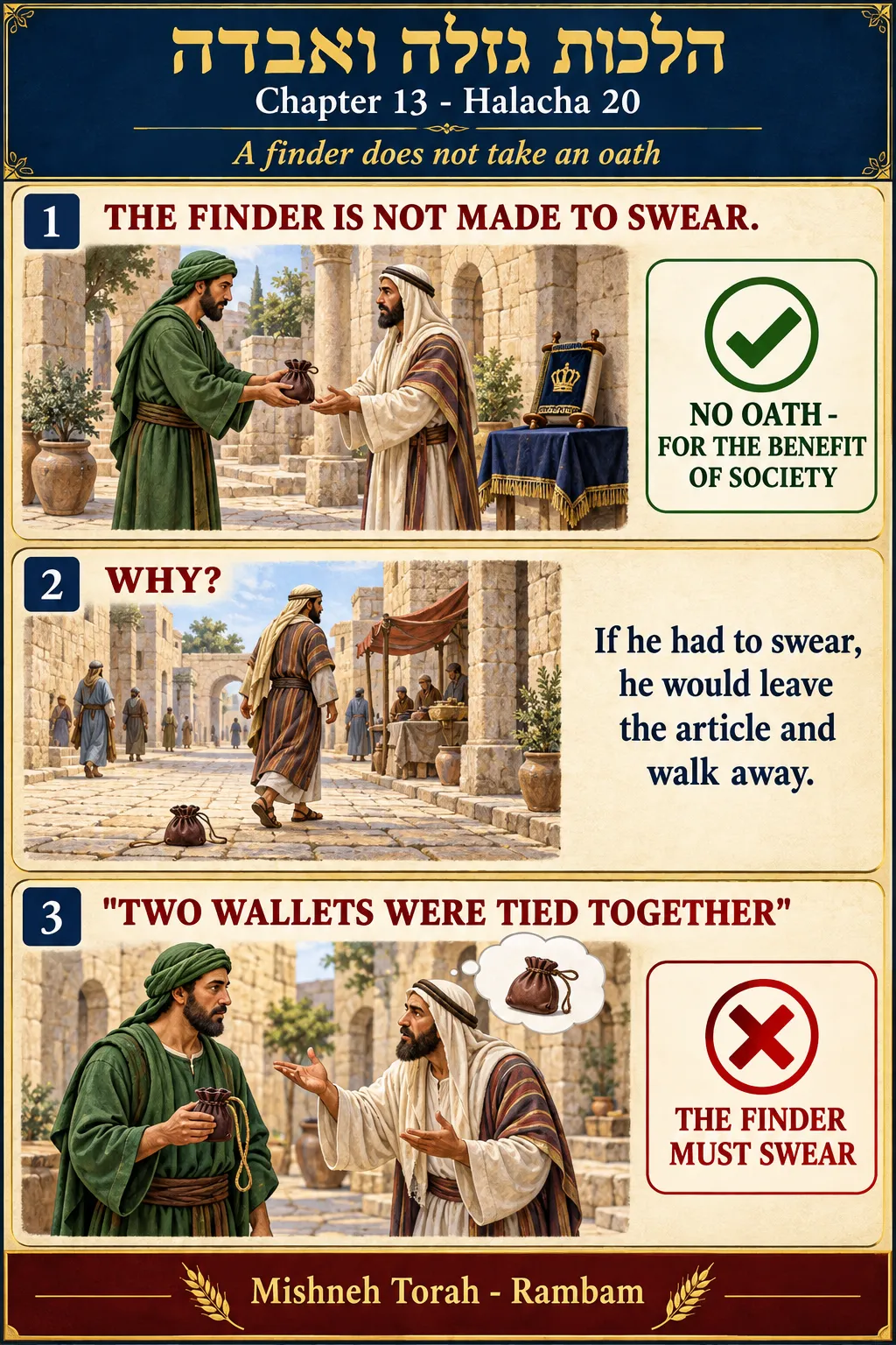 Infographic for halacha 13:20