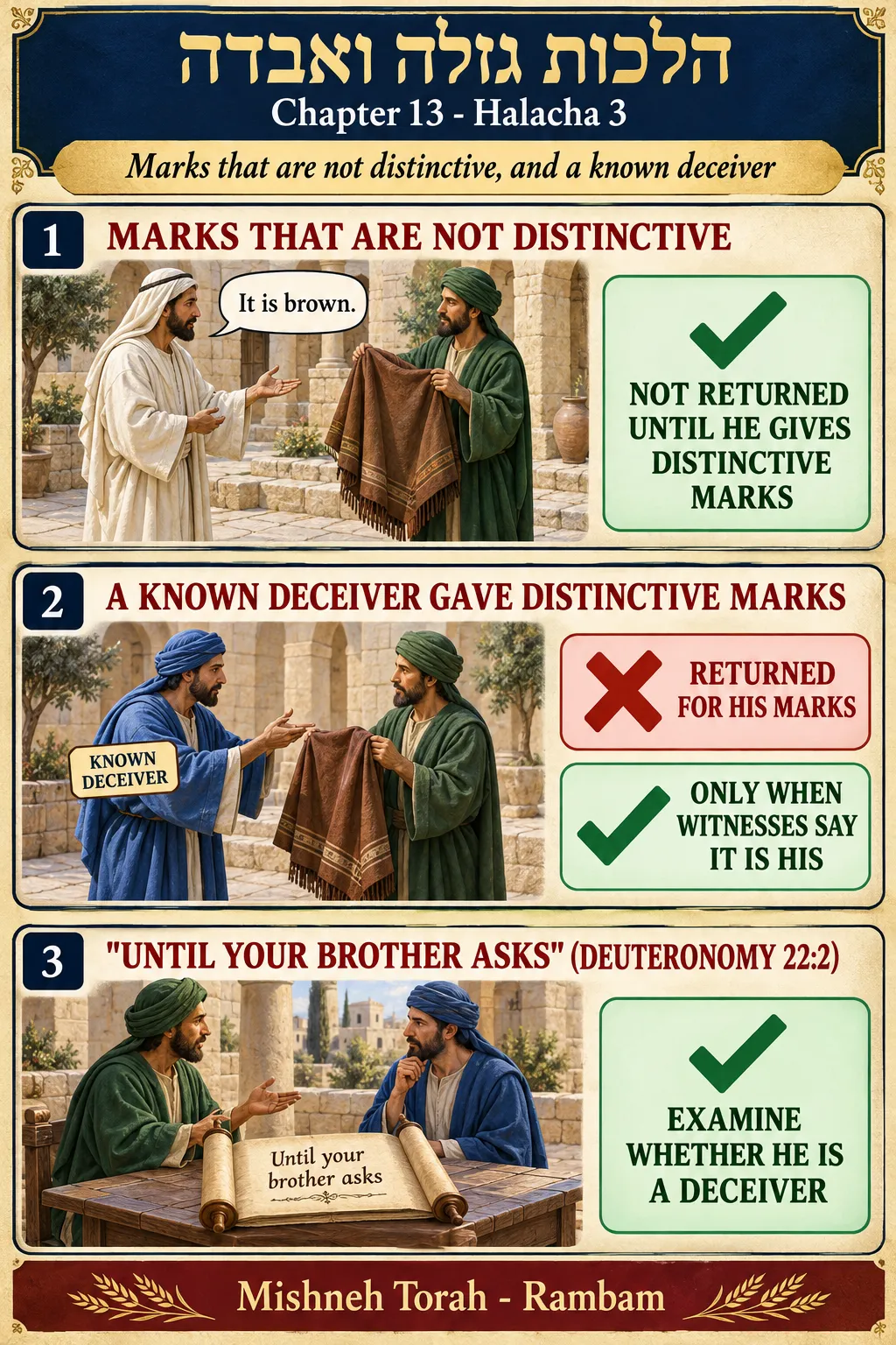 Infographic for halacha 13:3