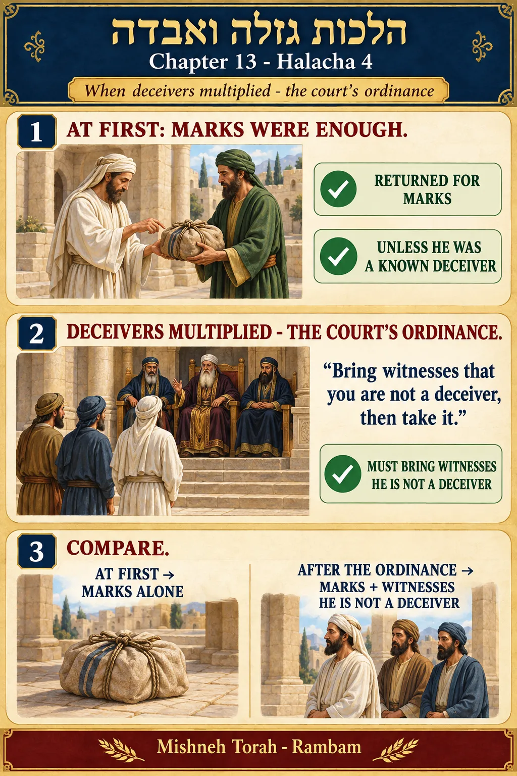 Infographic for halacha 13:4
