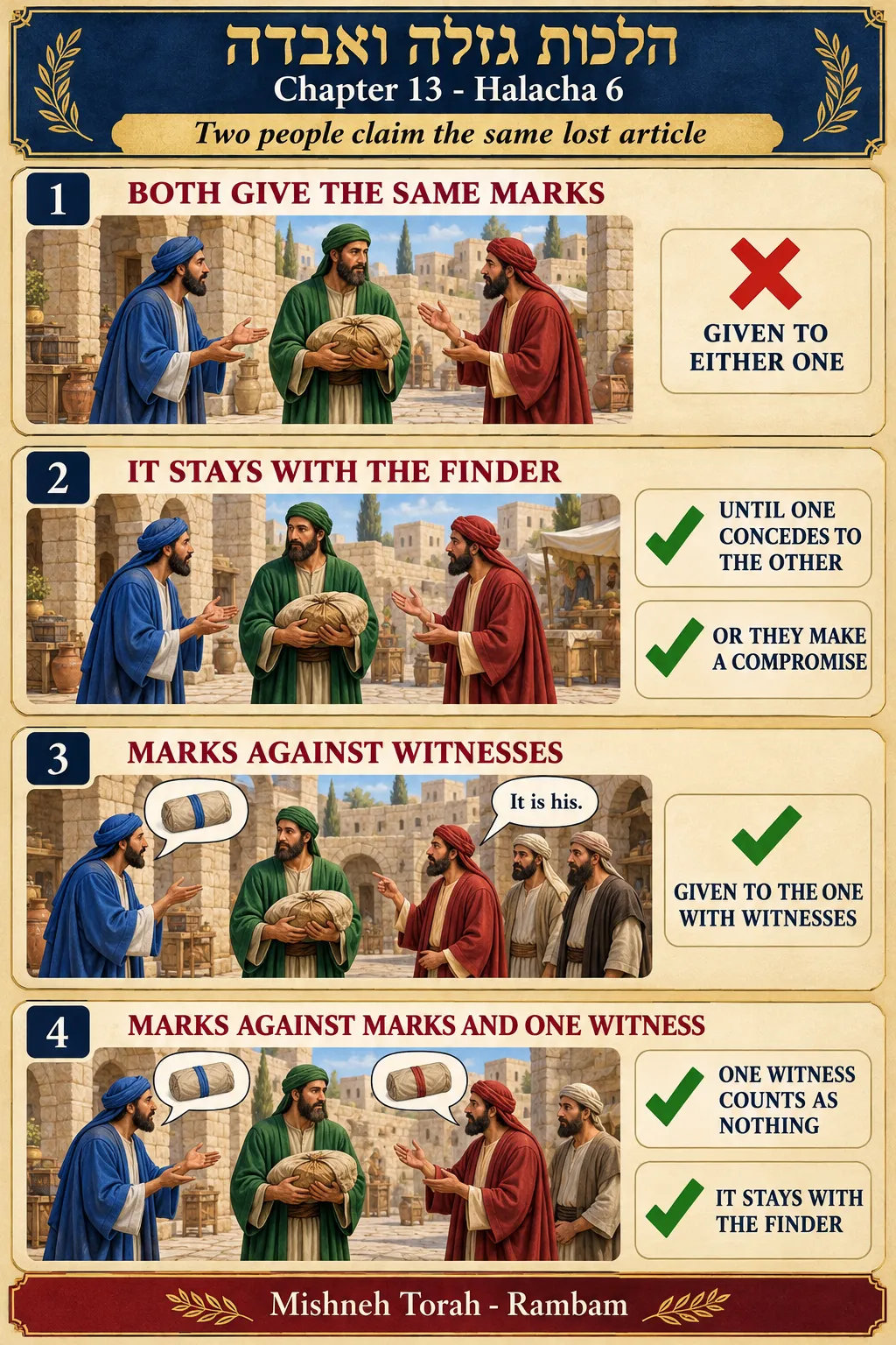 Infographic for halacha 13:6