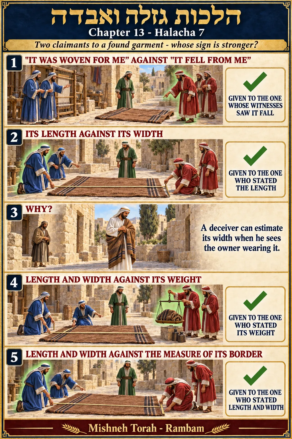 Infographic for halacha 13:7