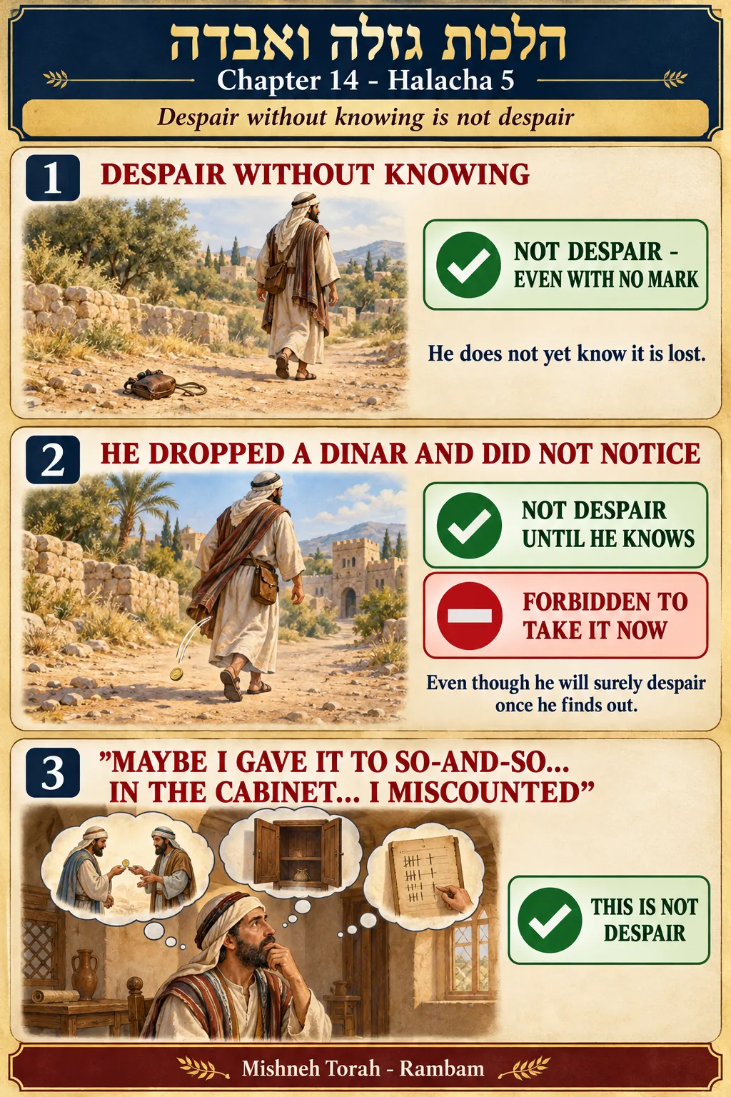 Infographic for halacha 14:5
