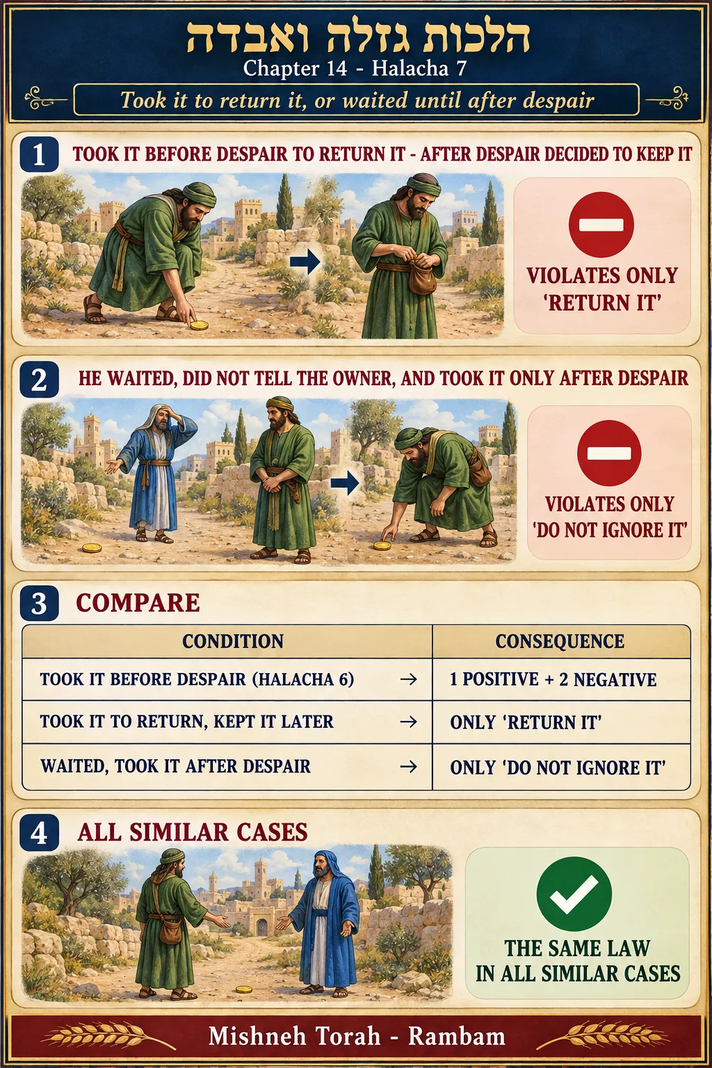 Infographic for halacha 14:7