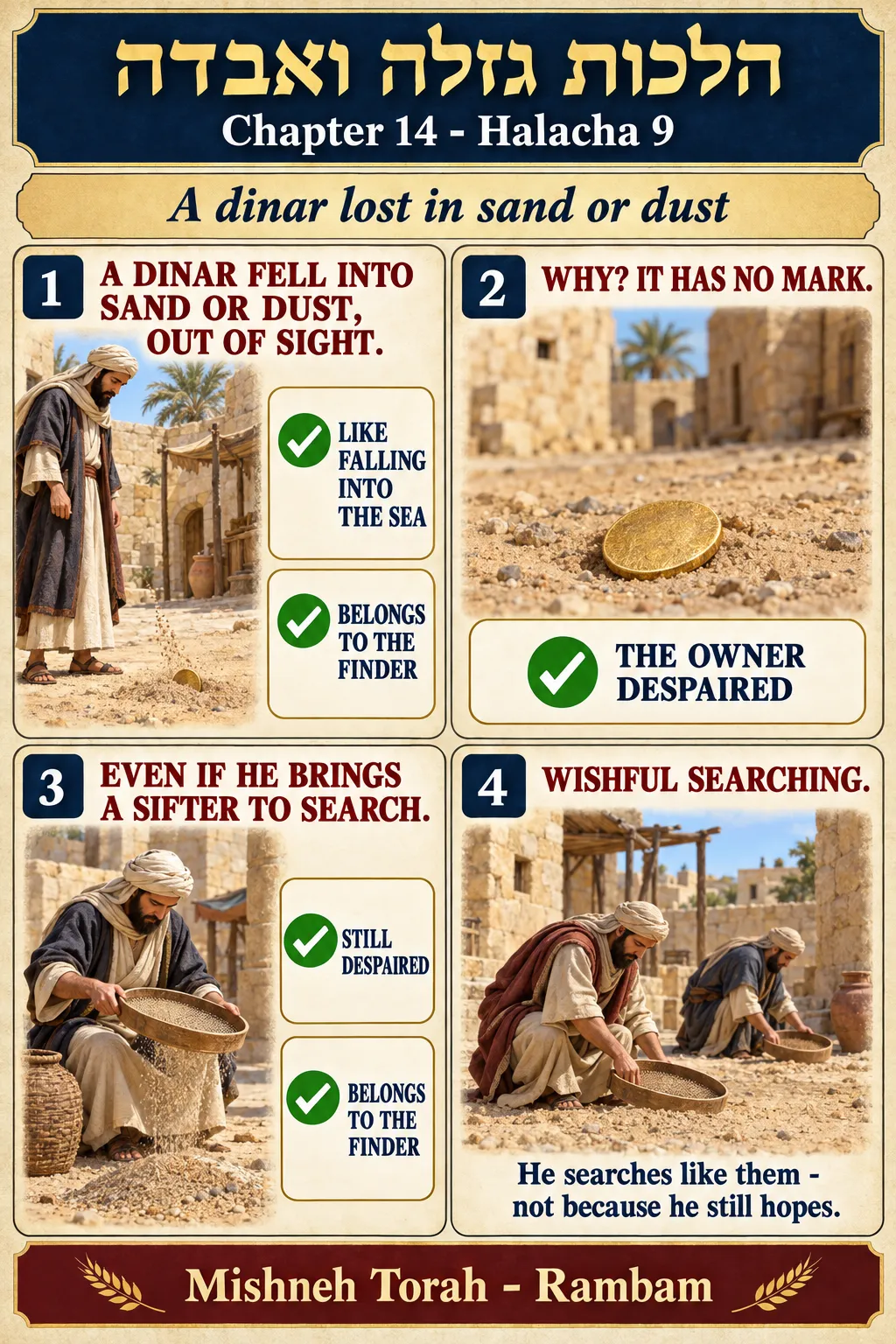 Infographic for halacha 14:9