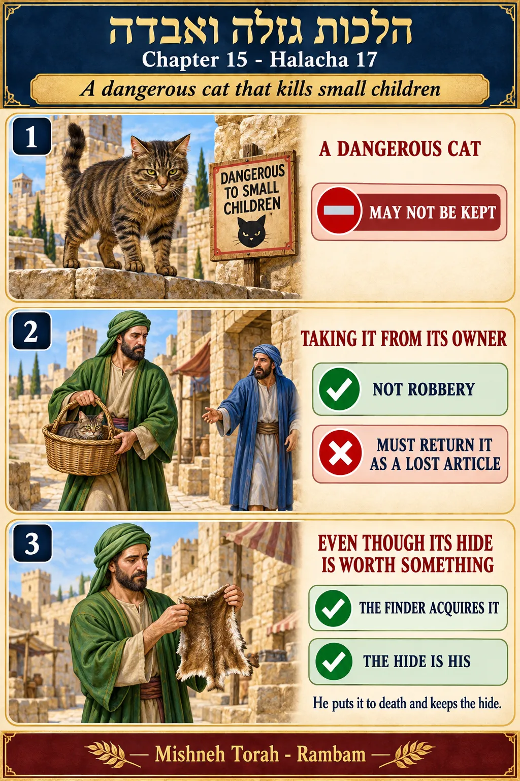 Infographic for halacha 15:17
