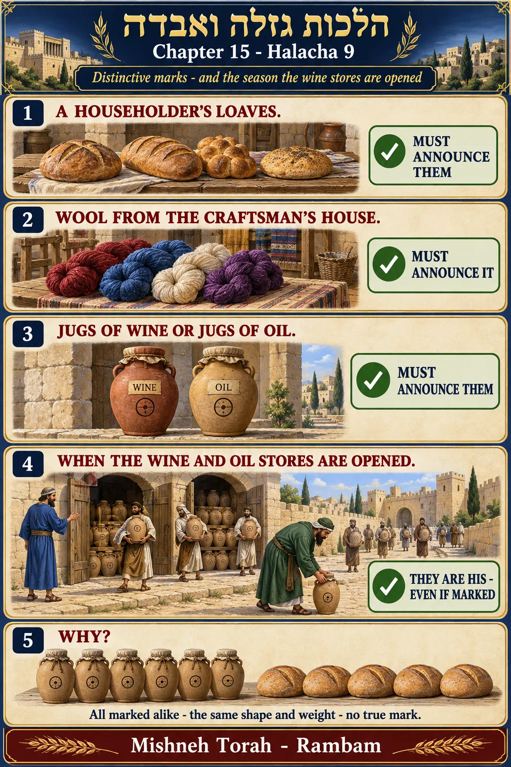 Infographic for halacha 15:9