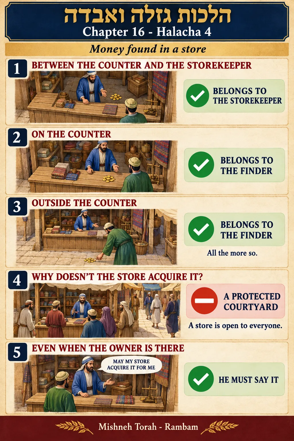 Infographic for halacha 16:4