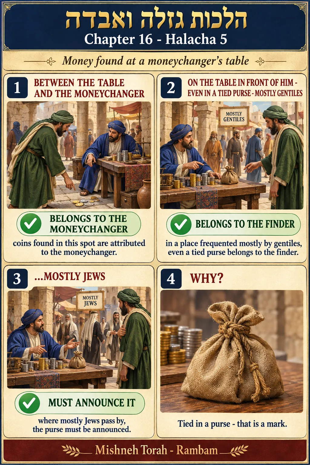 Infographic for halacha 16:5