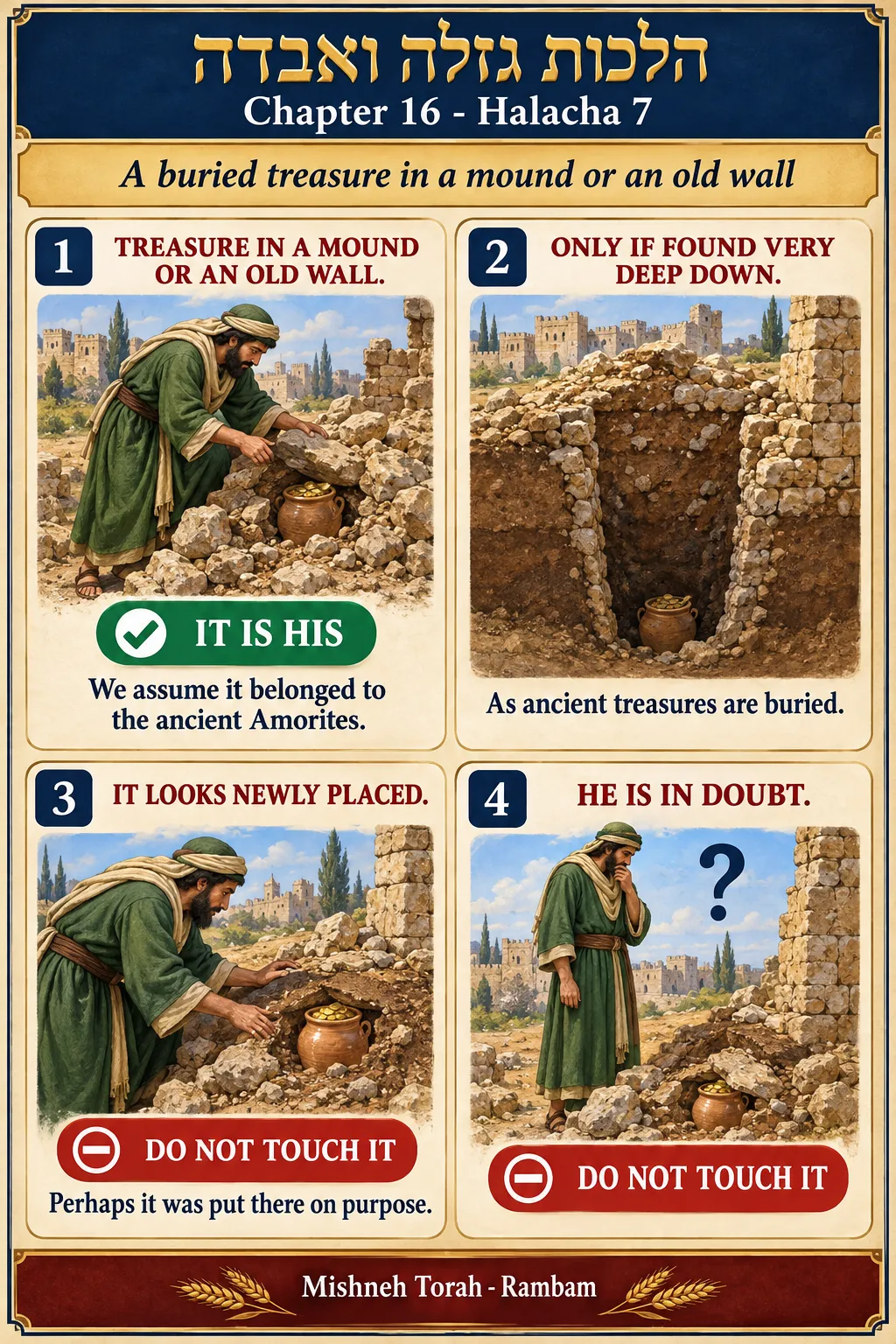 Infographic for halacha 16:7