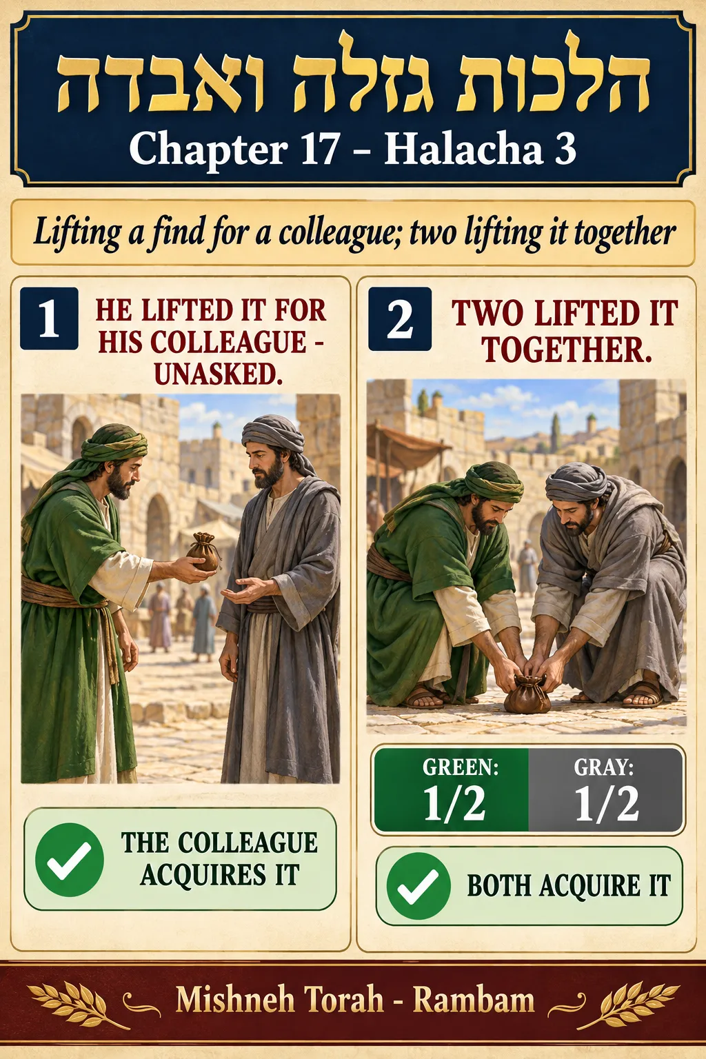 Infographic for halacha 17:3