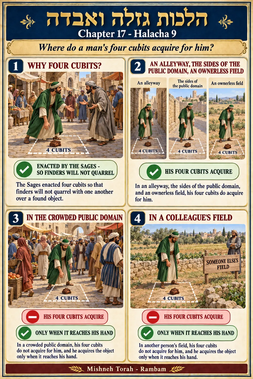 Infographic for halacha 17:9