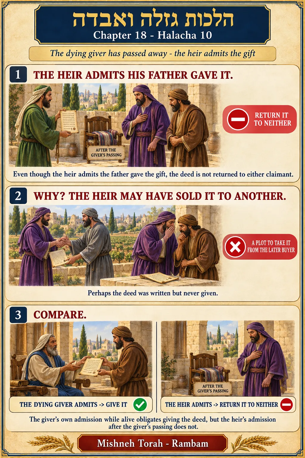 Infographic for halacha 18:10