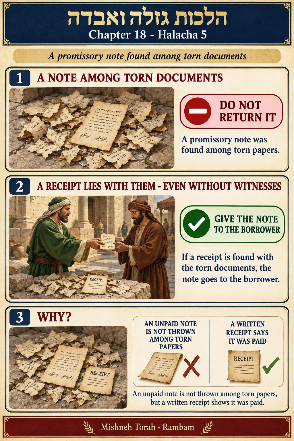 Infographic for halacha 18:5