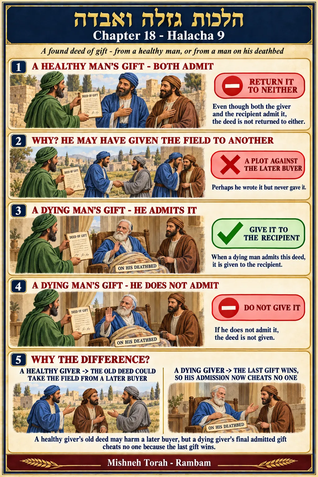 Infographic for halacha 18:9