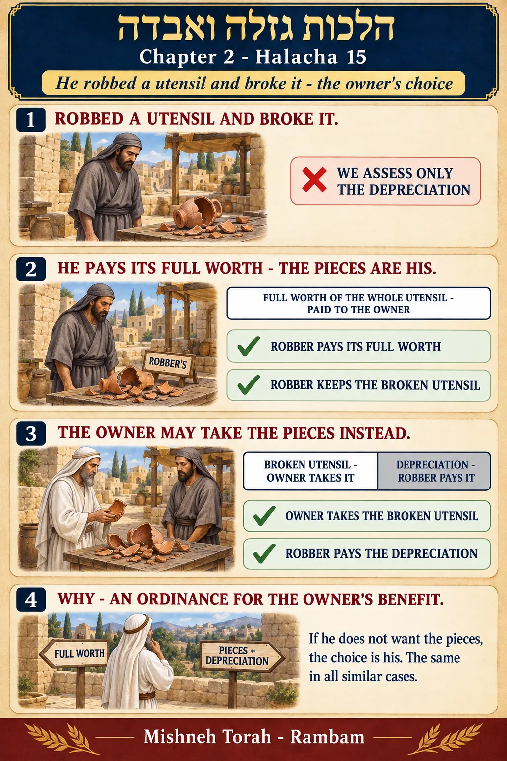 Infographic for halacha 2:15