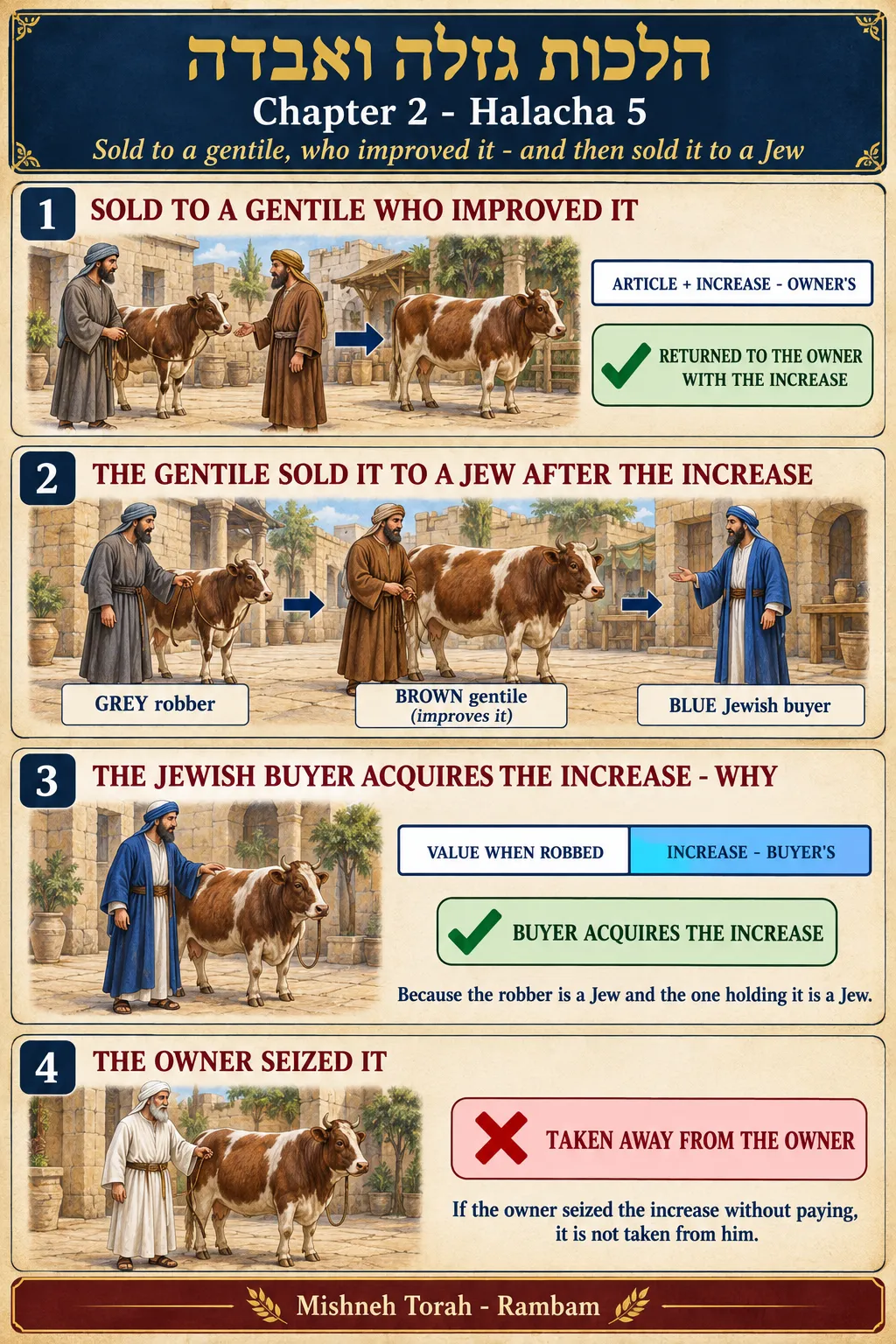 Infographic for halacha 2:5