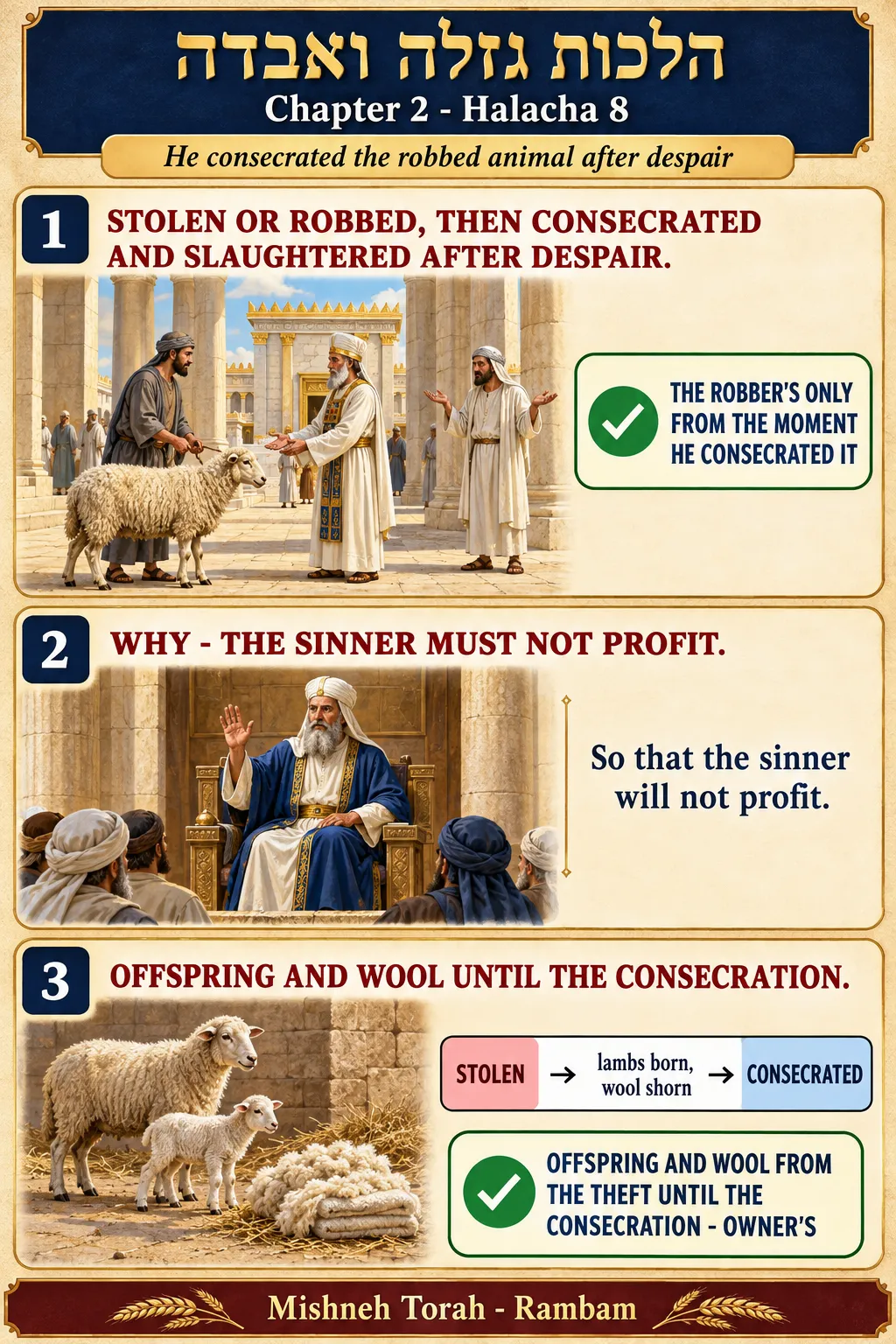 Infographic for halacha 2:8