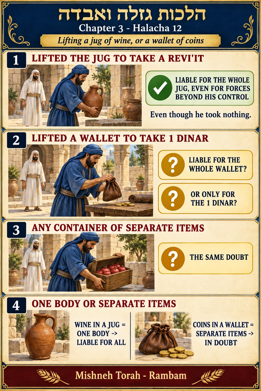 Infographic for halacha 3:12