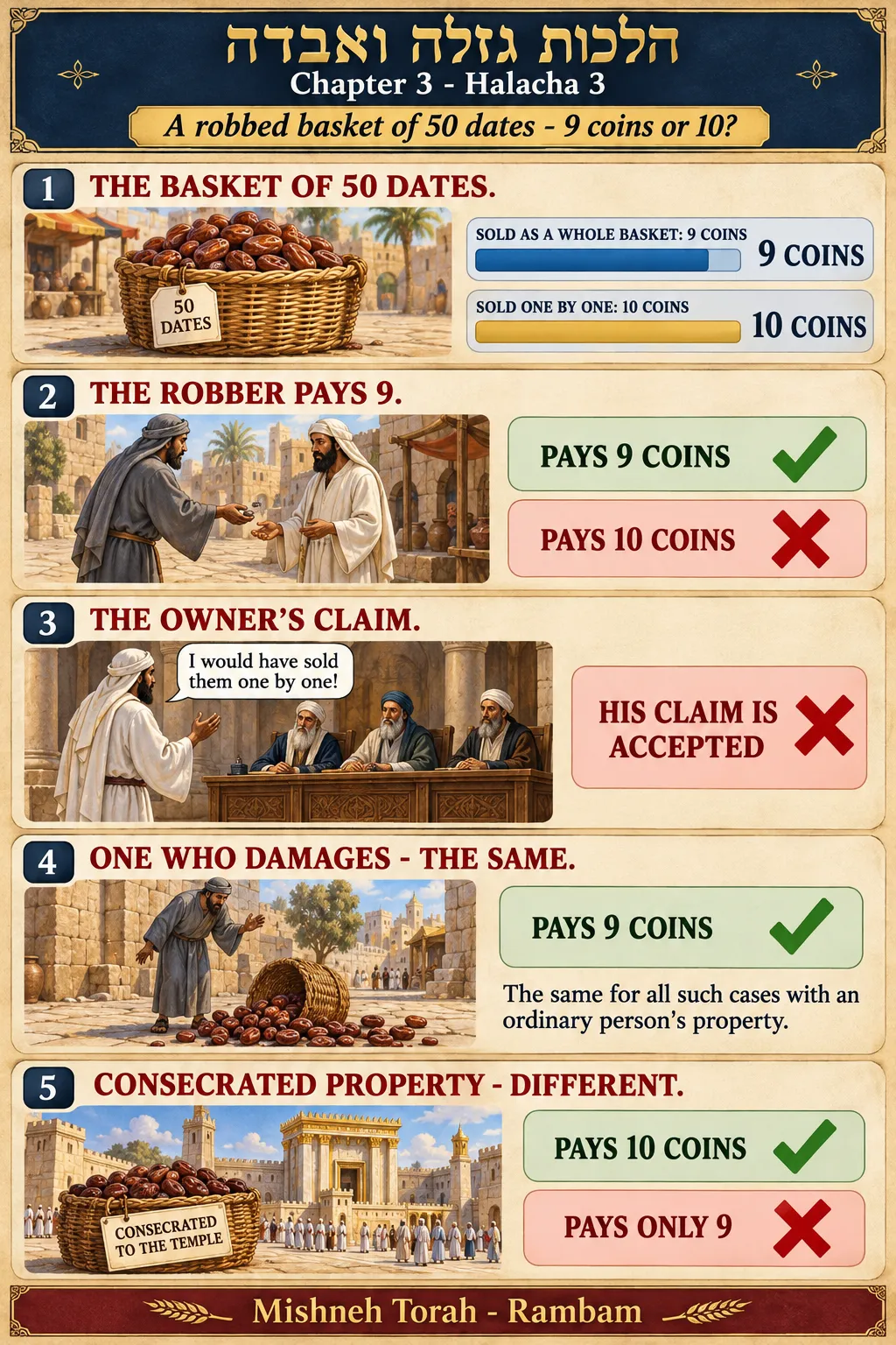 Infographic for halacha 3:3