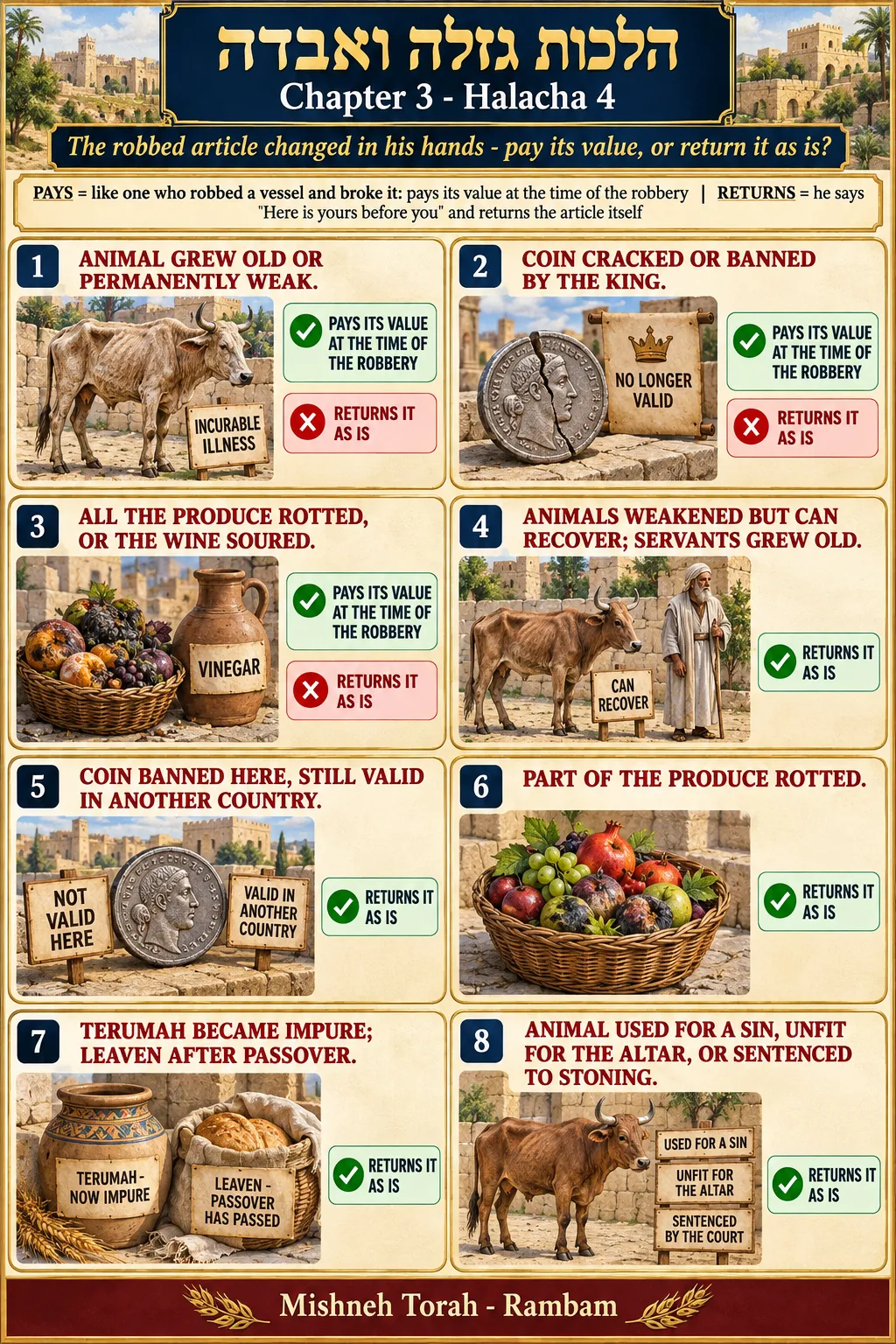 Infographic for halacha 3:4
