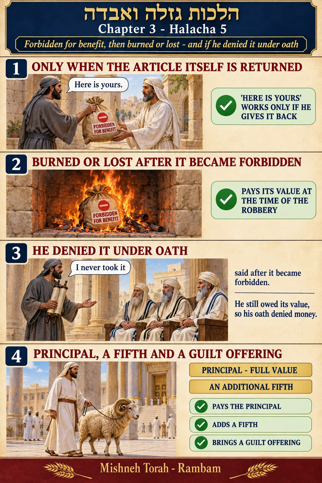 Infographic for halacha 3:5