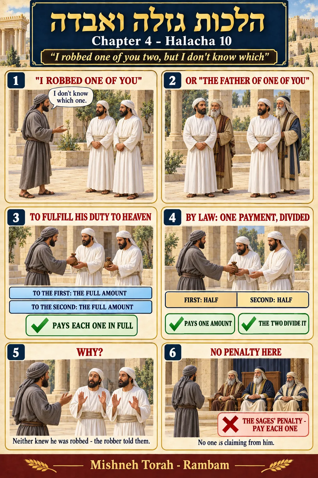 Infographic for halacha 4:10