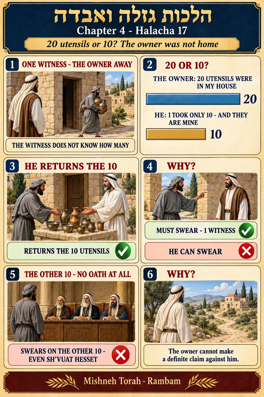 Infographic for halacha 4:17