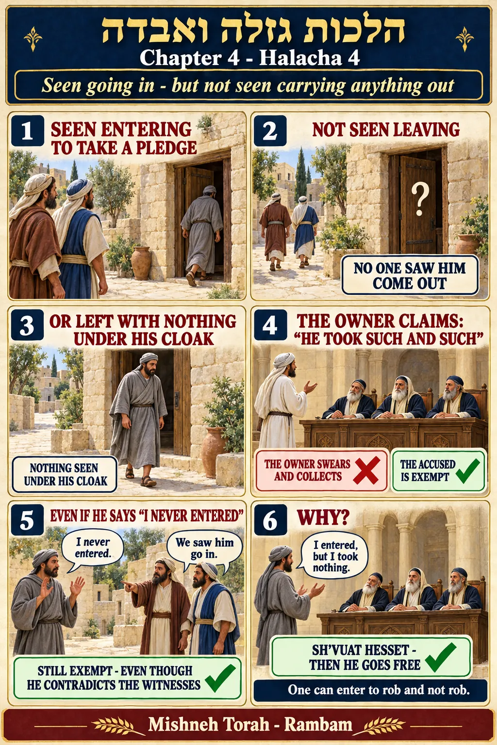Infographic for halacha 4:4