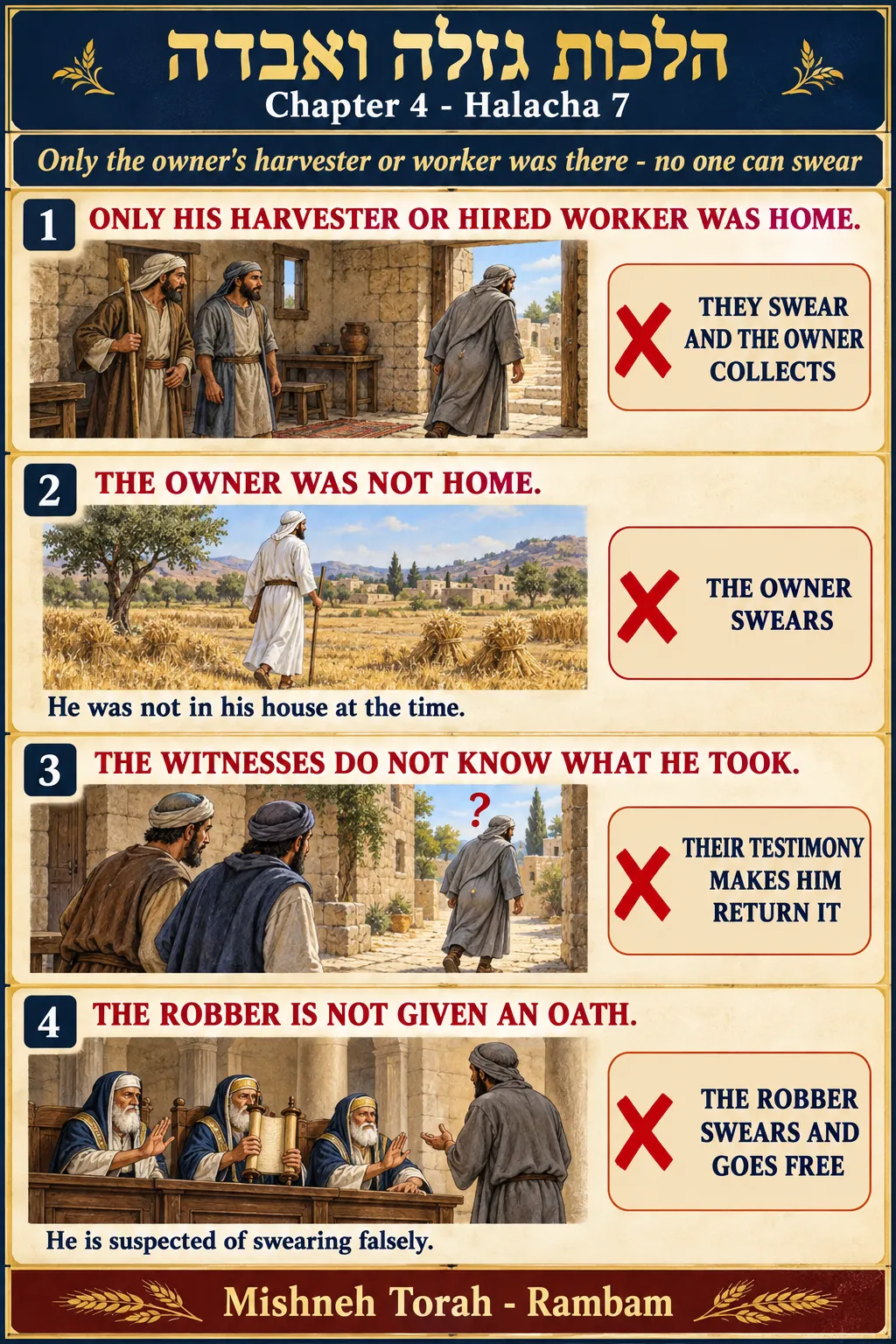 Infographic for halacha 4:7