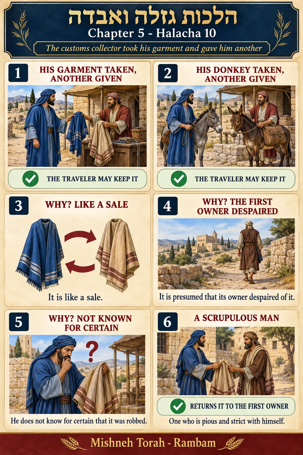Infographic for halacha 5:10