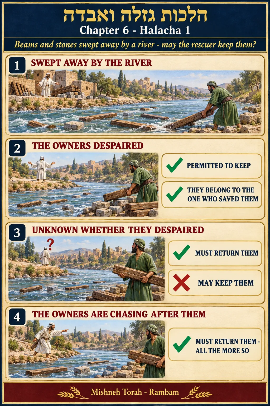 Infographic for halacha 6:1