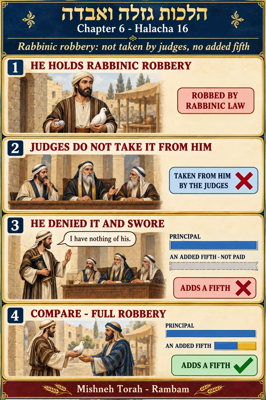Infographic for halacha 6:16
