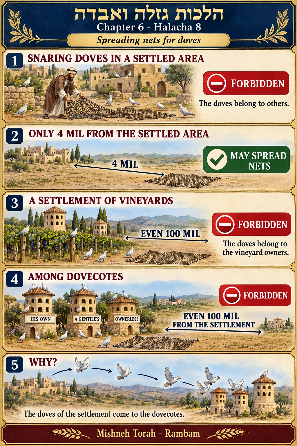 Infographic for halacha 6:8