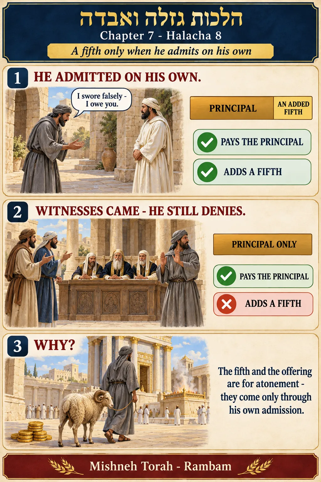Infographic for halacha 7:8
