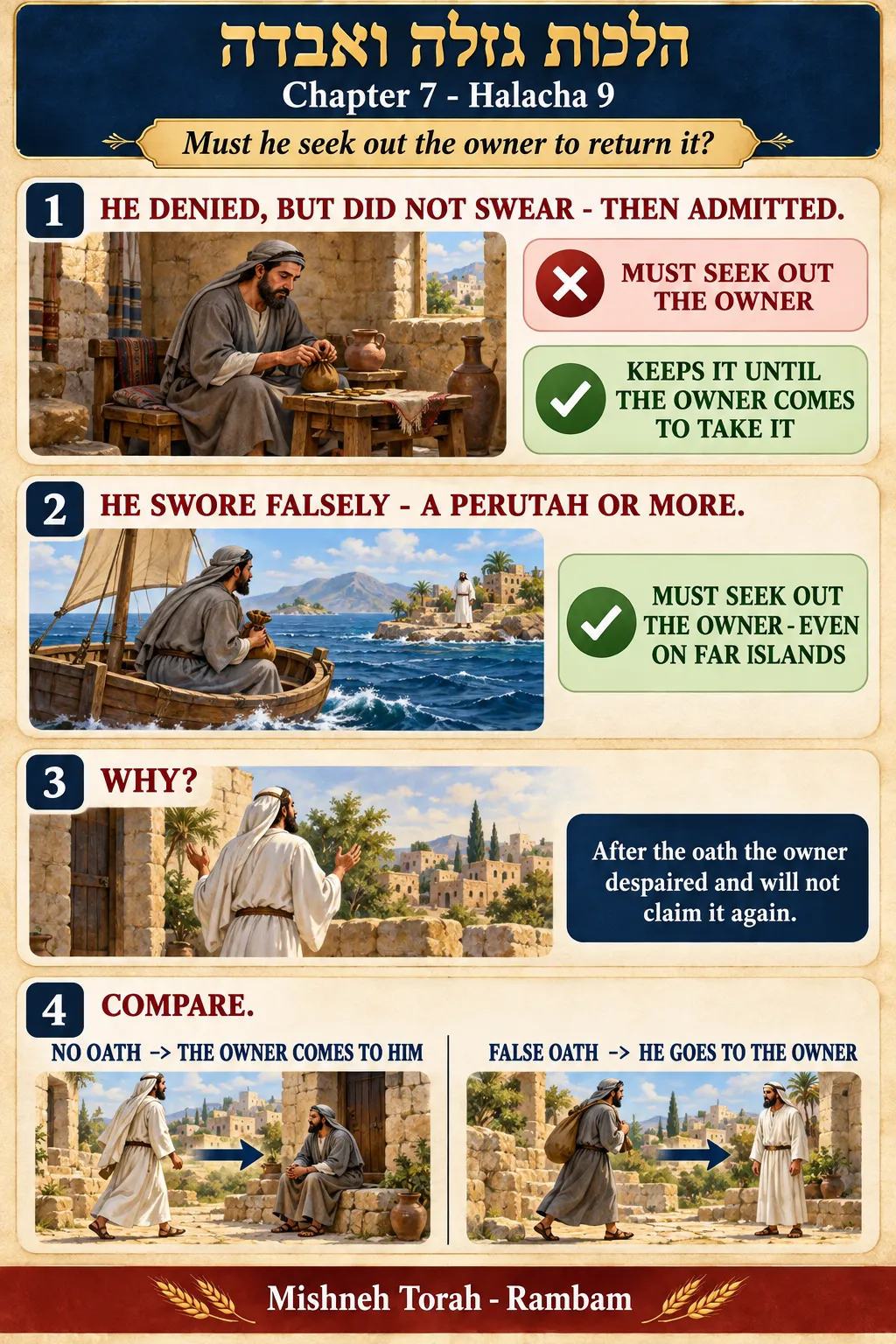 Infographic for halacha 7:9