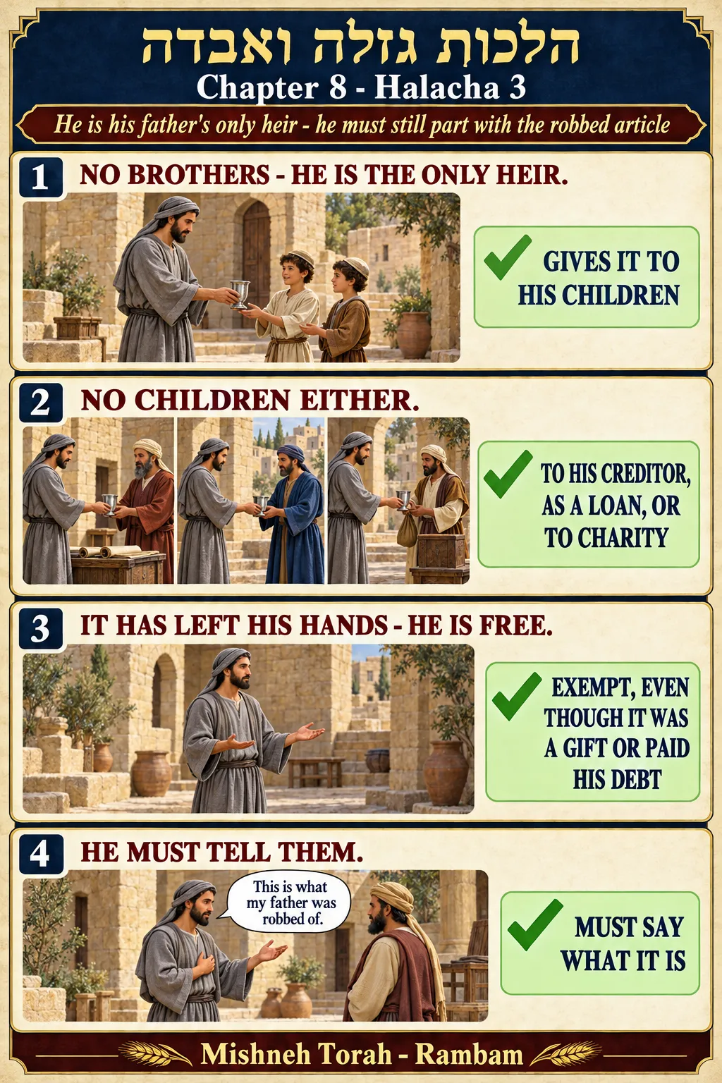 Infographic for halacha 8:3