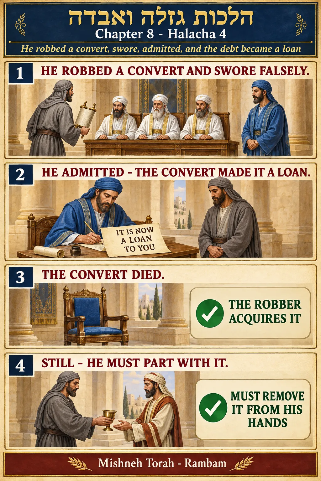 Infographic for halacha 8:4