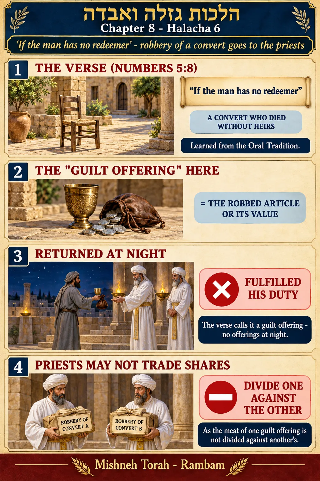 Infographic for halacha 8:6