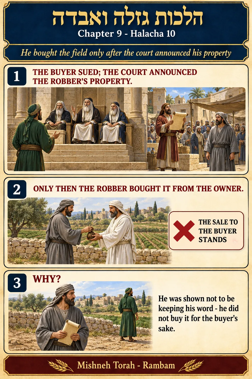Infographic for halacha 9:10