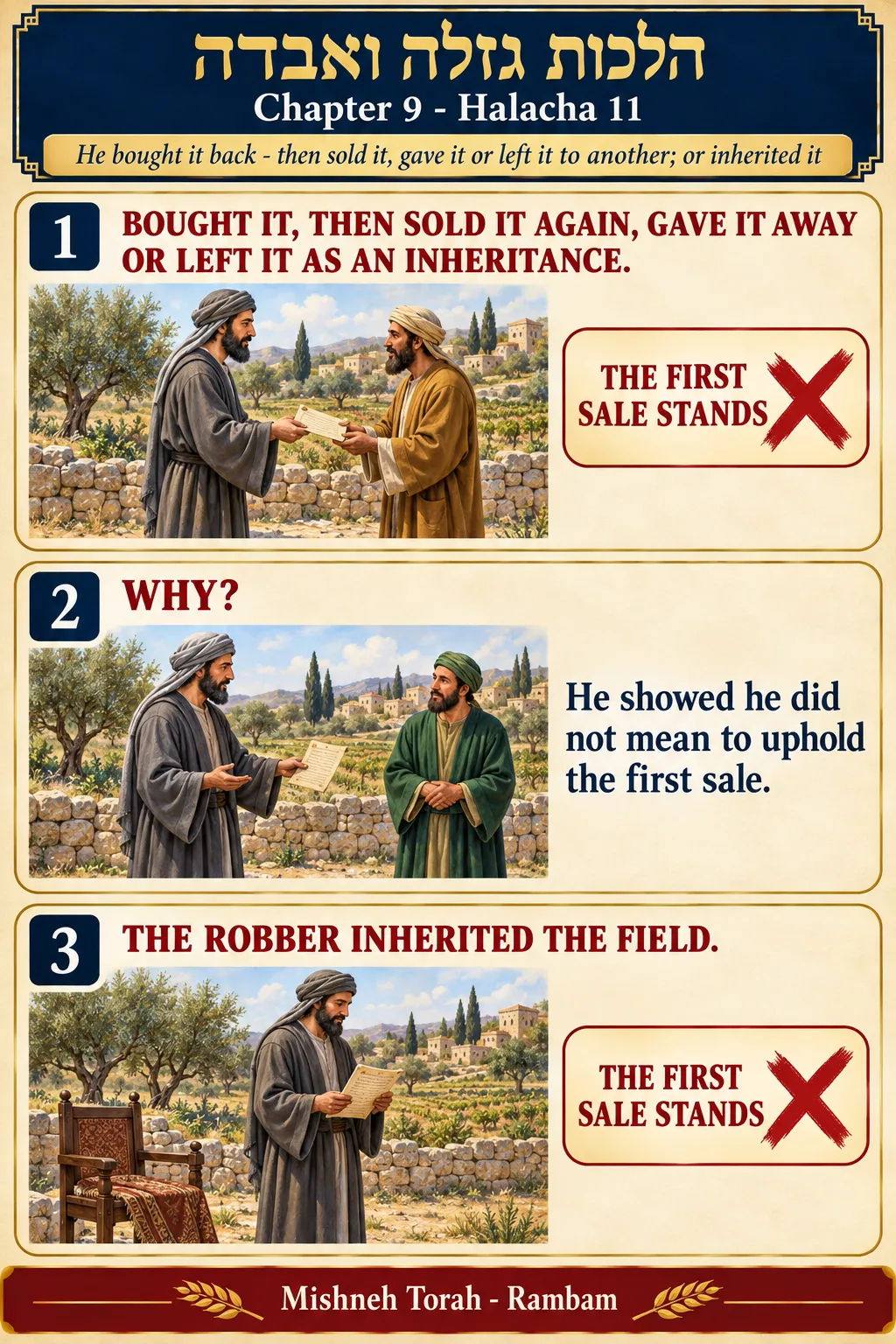 Infographic for halacha 9:11