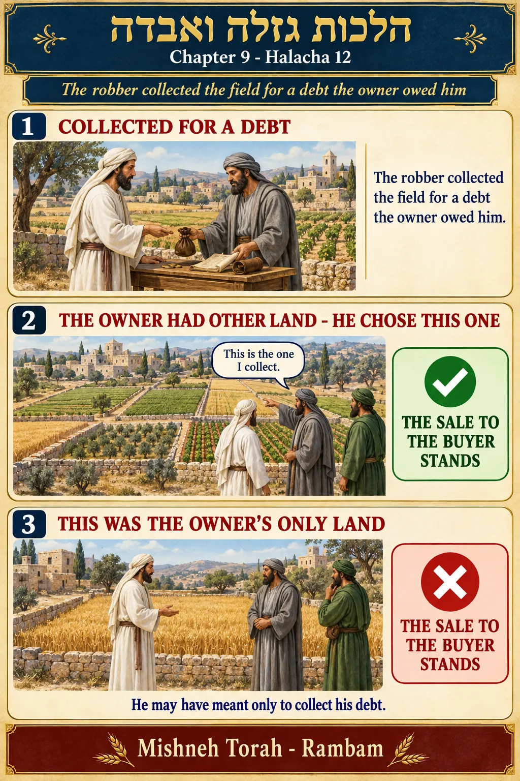Infographic for halacha 9:12